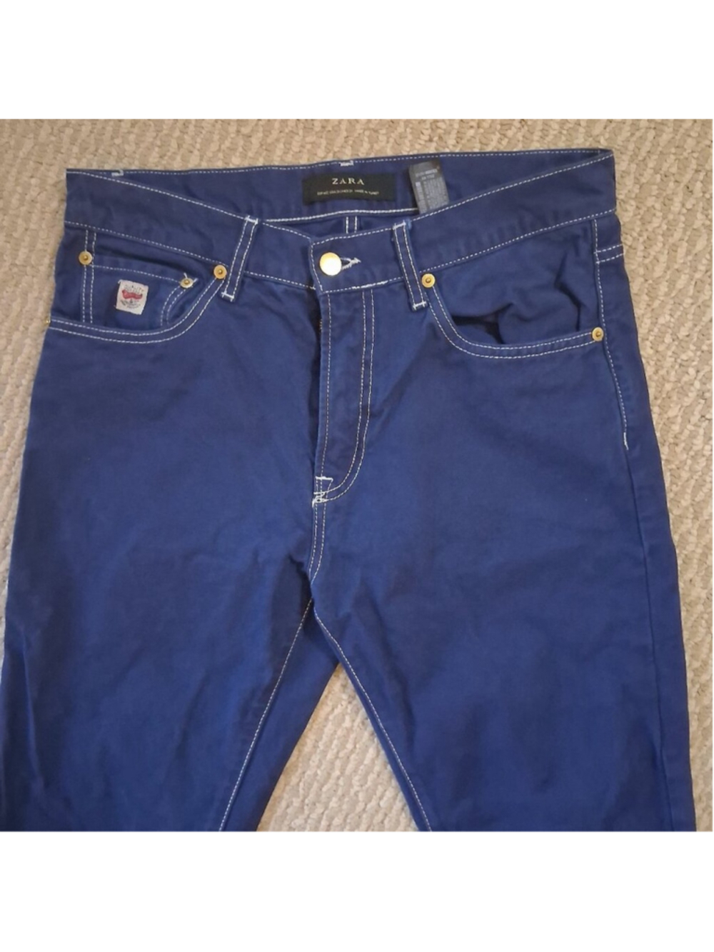Zara cotton bootcut jeans 31-32 inch waist